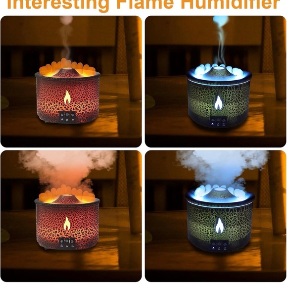 LED Flame Aroma Diffuser - Picture 4 of 13